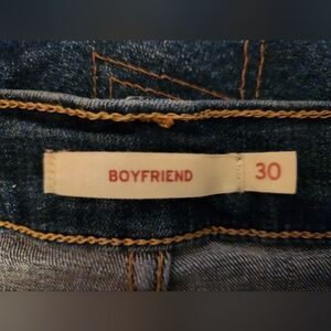 Boyfriend Fit Women's Blue Jeans 30